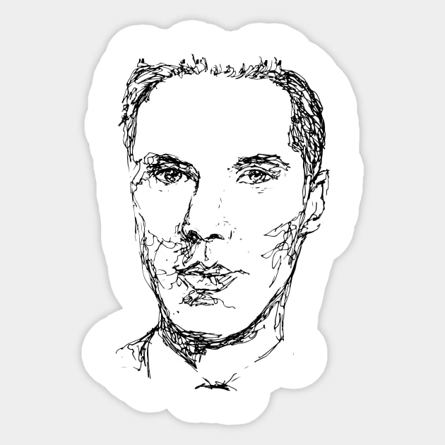 Benedict Cumberbatch Sticker by zoebrittle